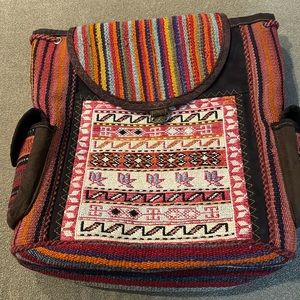 Botiger Southwest Style GORGEOUS Embroidered Backpack SO PRETTY (TD)